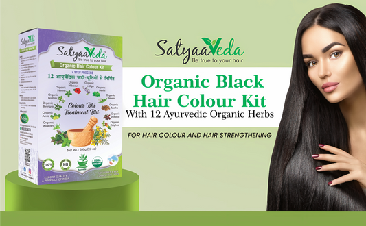 Why Chemical Hair Colours Harm & The Power of SatyaaVeda’s Organic Alternative